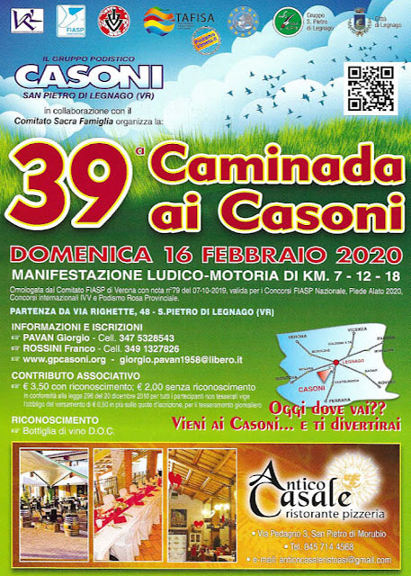 39ˆ Caminada ai Casoni - S.Pietro di Legnago