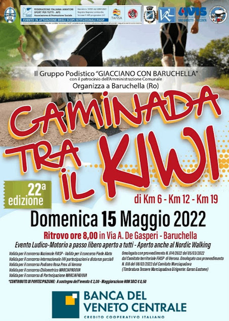 22ˆ Caminada tra il kiwi - Baruchella