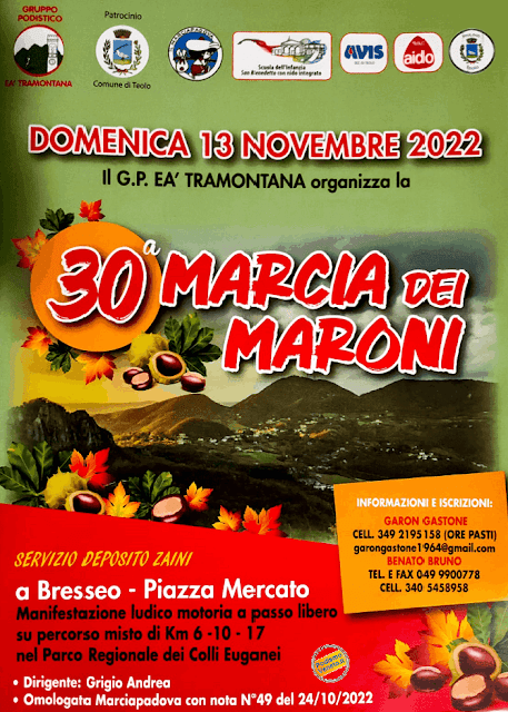 30ˆ Marcia dei maroni - Bresseo di Teolo