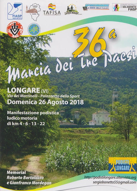 36ˆ Marcia dei tre Paesi - Longare