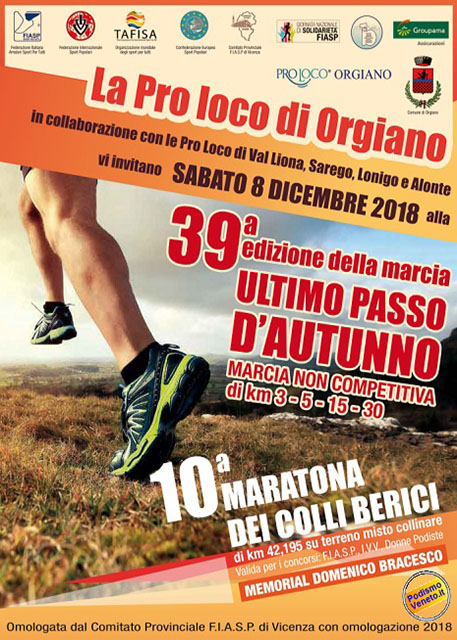 39ˆ Ultimo passo d'autunno - Orgiano