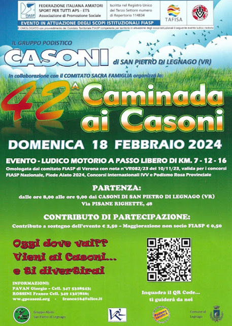 42ˆ Caminada ai Casoni - San Pietro di Legnago