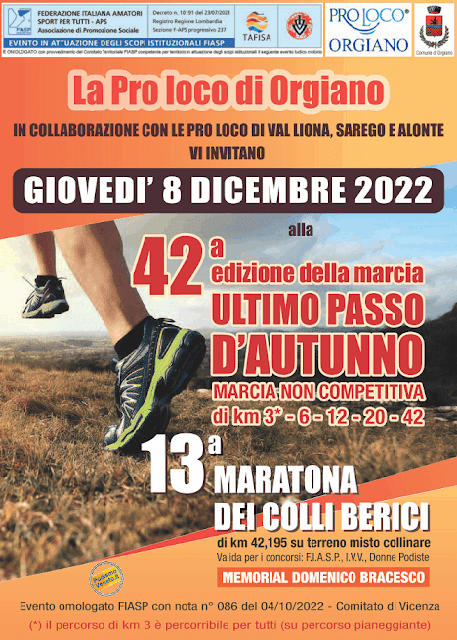 42ˆ Ultimo passo d'autunno - Orgiano