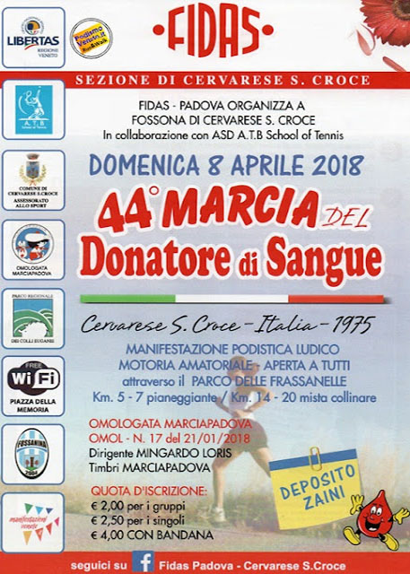 44ˆ Marcia del donatore di sangue - Fossona