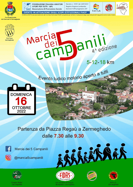 4ˆ Marcia dei 5 Campanili - Zermeghedo