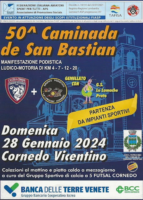 50ˆ Caminada de San Bastian - Cornedo Vicentino