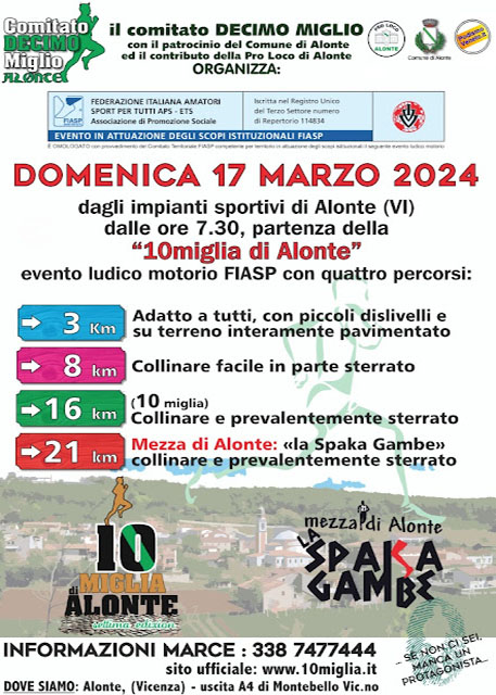 7ˆ 10 Miglia di Alonte - Alonte