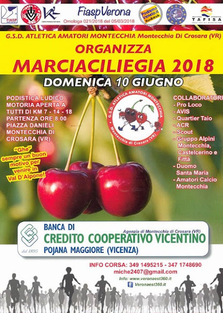 Marciaciliegia 2018 - Montecchia di Crosara