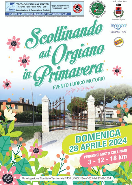 Scollinando ad Orgiano in Primavera - Orgiano