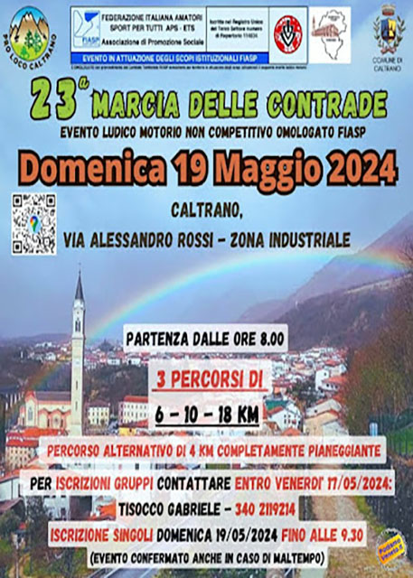 23ˆ Marcia delle Contrade - Caltrano