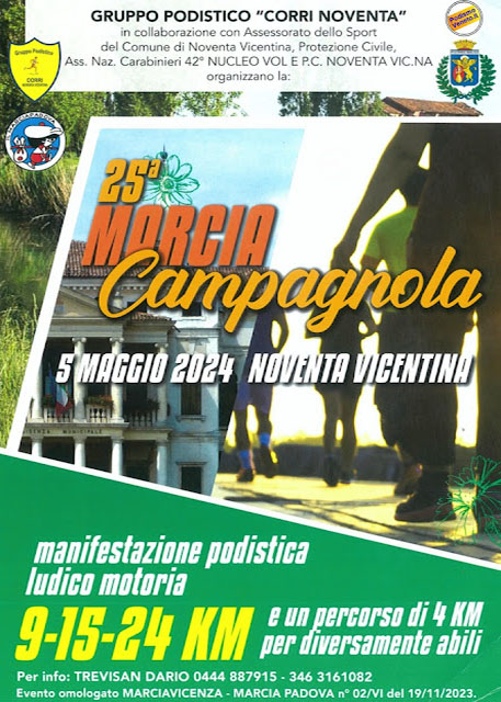 25ˆ Marcia campagnola - Noventa Vicentina