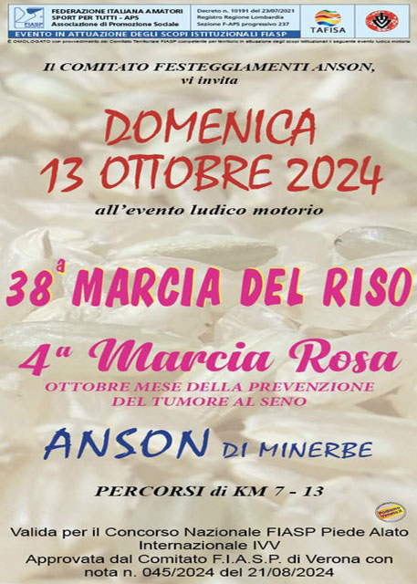 38ˆ Marcia del Riso - Anson di Minerbe