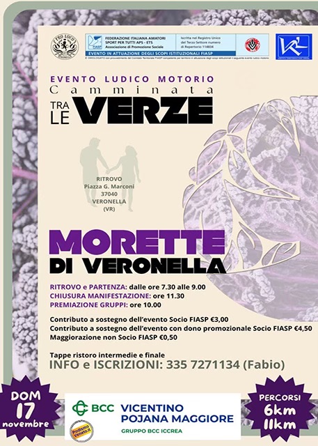 Camminata tra le Verze Morette - Veronella