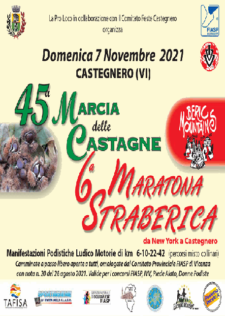 45ˆ Marcia delle Castagne - Castegnero